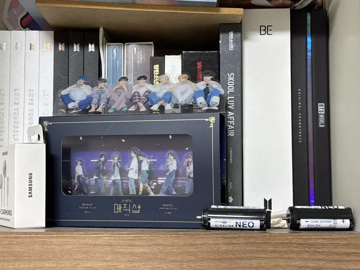 방탄소년단 BTS 공식 굿즈 앨범 DVD 블루레이 슬로건 비공굿 포카